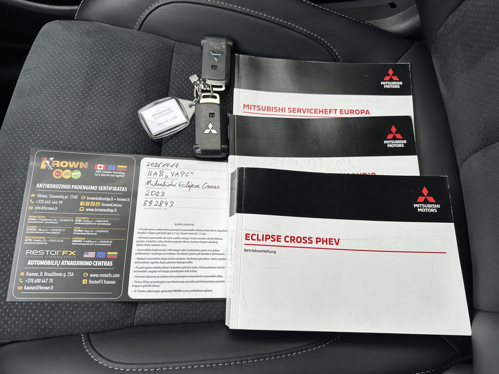 Mitsubishi Eclipse Cross 2,4 PHEV 4WD 2023 m. Įkraunamas hibridas 31