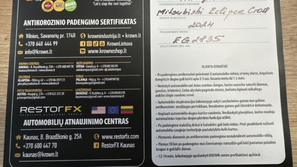Mitsubishi Eclipse Cross 2,4 PHEV 4WD 2024 m. Įkraunamas hibridas 33