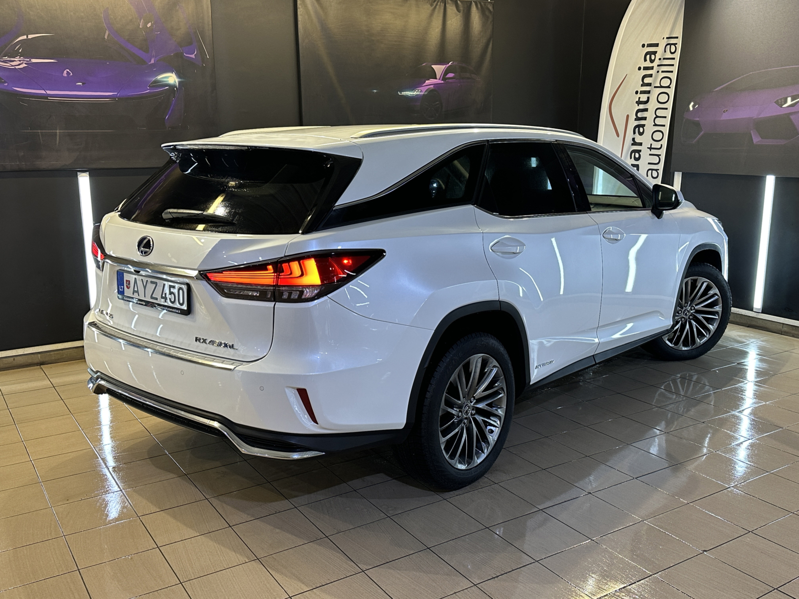 Lexus RX 450hL 3.5 Hybrid AWD Executive 2020 m. 2