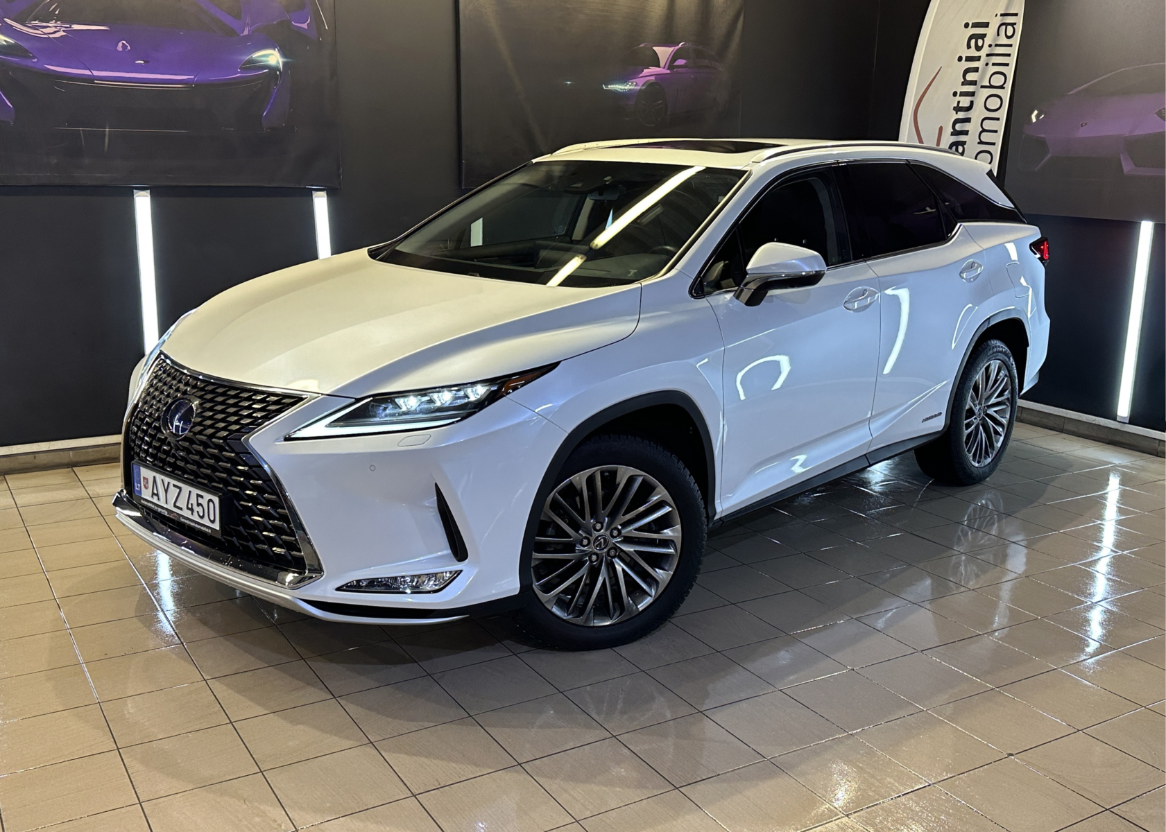 Lexus RX 450hL 3.5 Hybrid AWD Executive 2020 m. 1