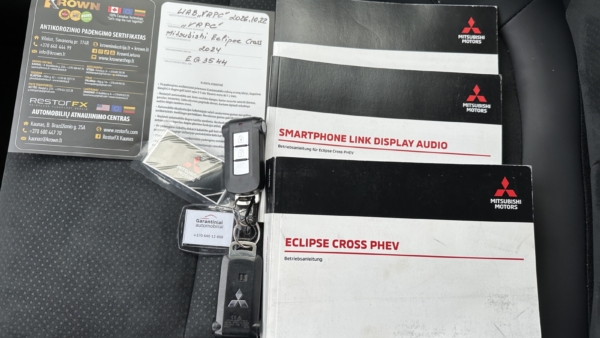 Mitsubishi Eclipse Cross 2,4 PHEV 4WD 2024 m. Įkraunamas hibridas 33