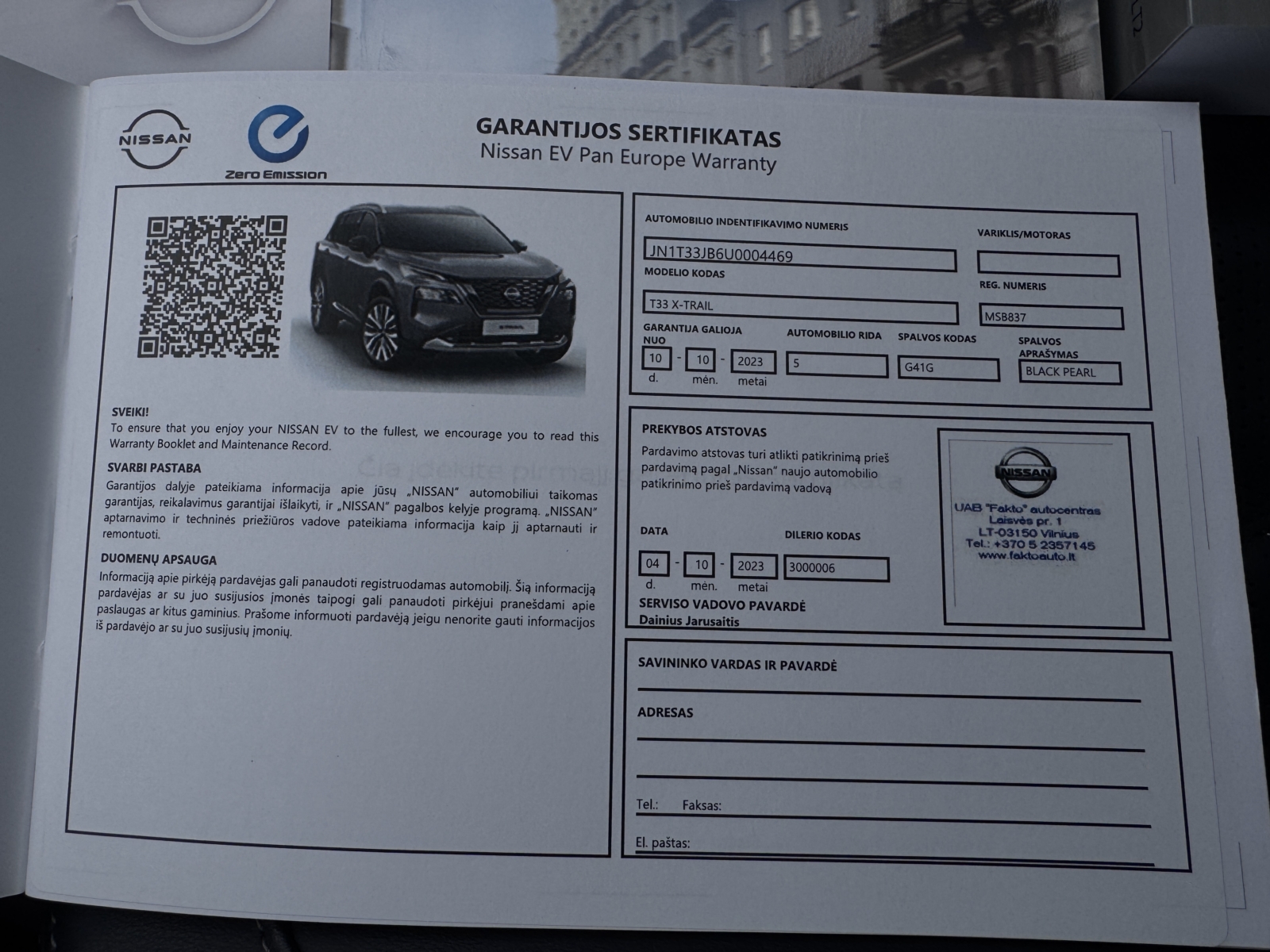 Nissan X-Trail 1.5 E-Power E-4orce 2023 m. 42