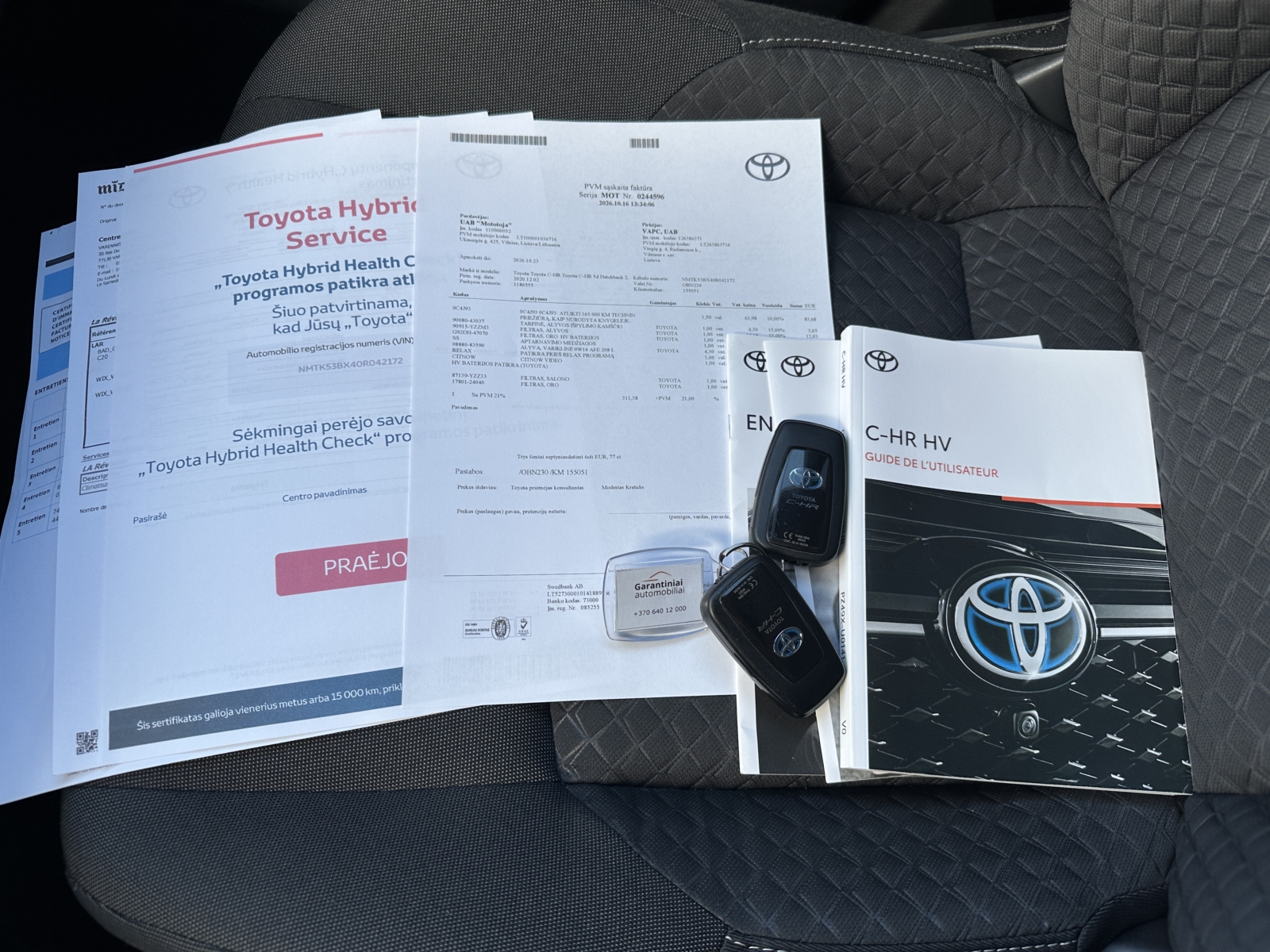 Toyota C-HR 1.8 Hybrid Dynamic 2020 m. 29